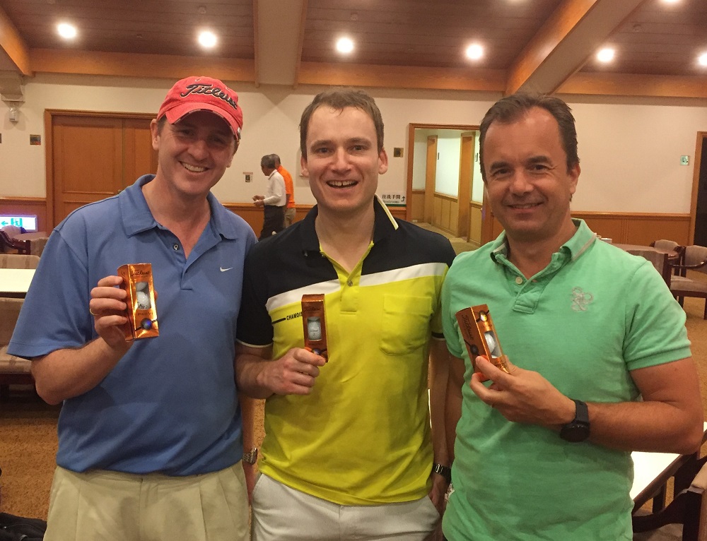 Long Drive Winners Kerry, Cobus, Ted